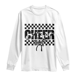Proud Cheerleading Long Sleeve Shirt Gift For Sports Season Supporters TS12 White Print Your Wear