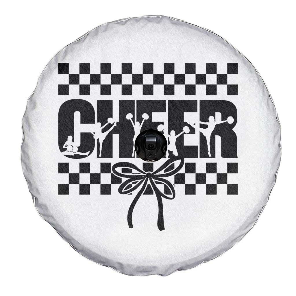 Proud Cheerleading Spare Tire Cover Gift For Sports Season Supporters TS12 Print Your Wear