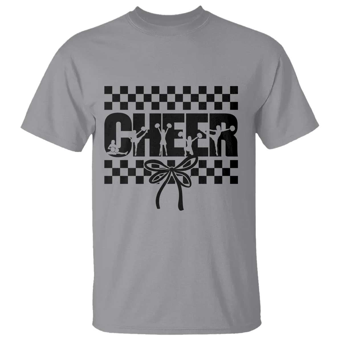 Proud Cheerleading T Shirt Gift For Sports Season Supporters TS12 Sport Gray Print Your Wear