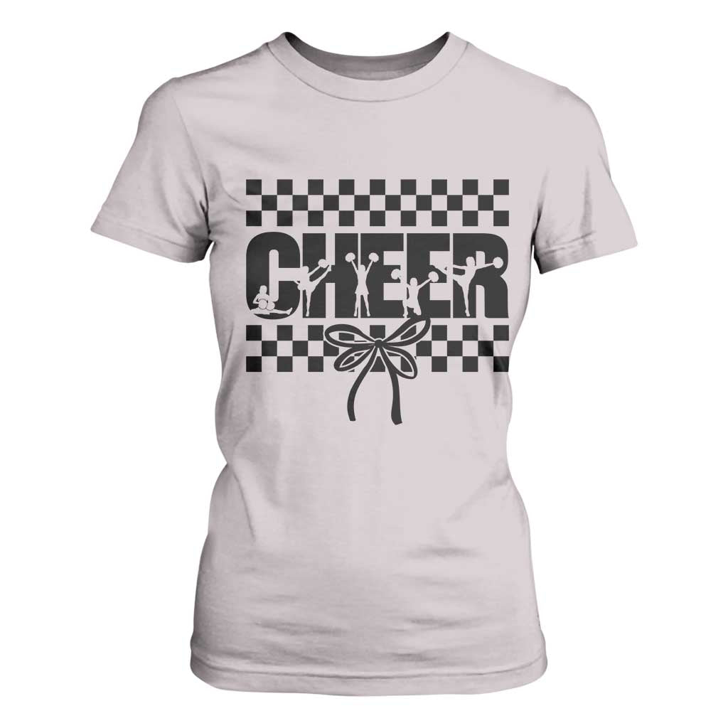 Proud Cheerleading T Shirt For Women Gift For Sports Season Supporters TS12 Ice Gray Print Your Wear