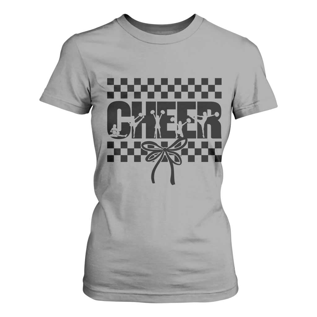 Proud Cheerleading T Shirt For Women Gift For Sports Season Supporters TS12 Sport Gray Print Your Wear