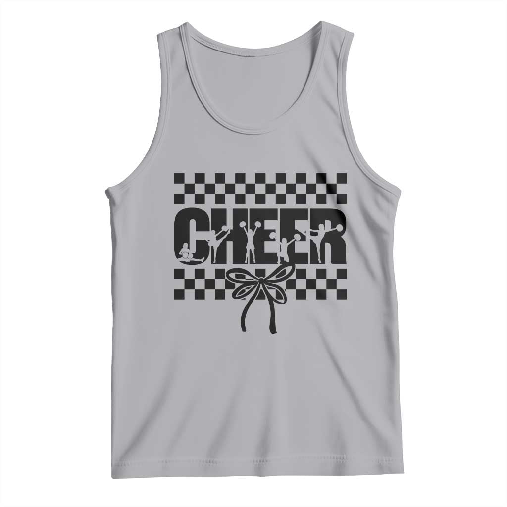 Proud Cheerleading Tank Top Gift For Sports Season Supporters TS12 Athletic Heather Print Your Wear