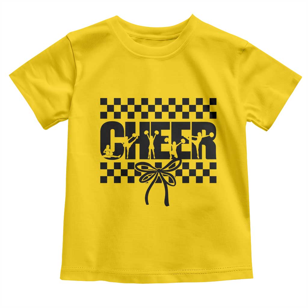 Proud Cheerleading Toddler T Shirt Gift For Sports Season Supporters TS12 Daisy Print Your Wear