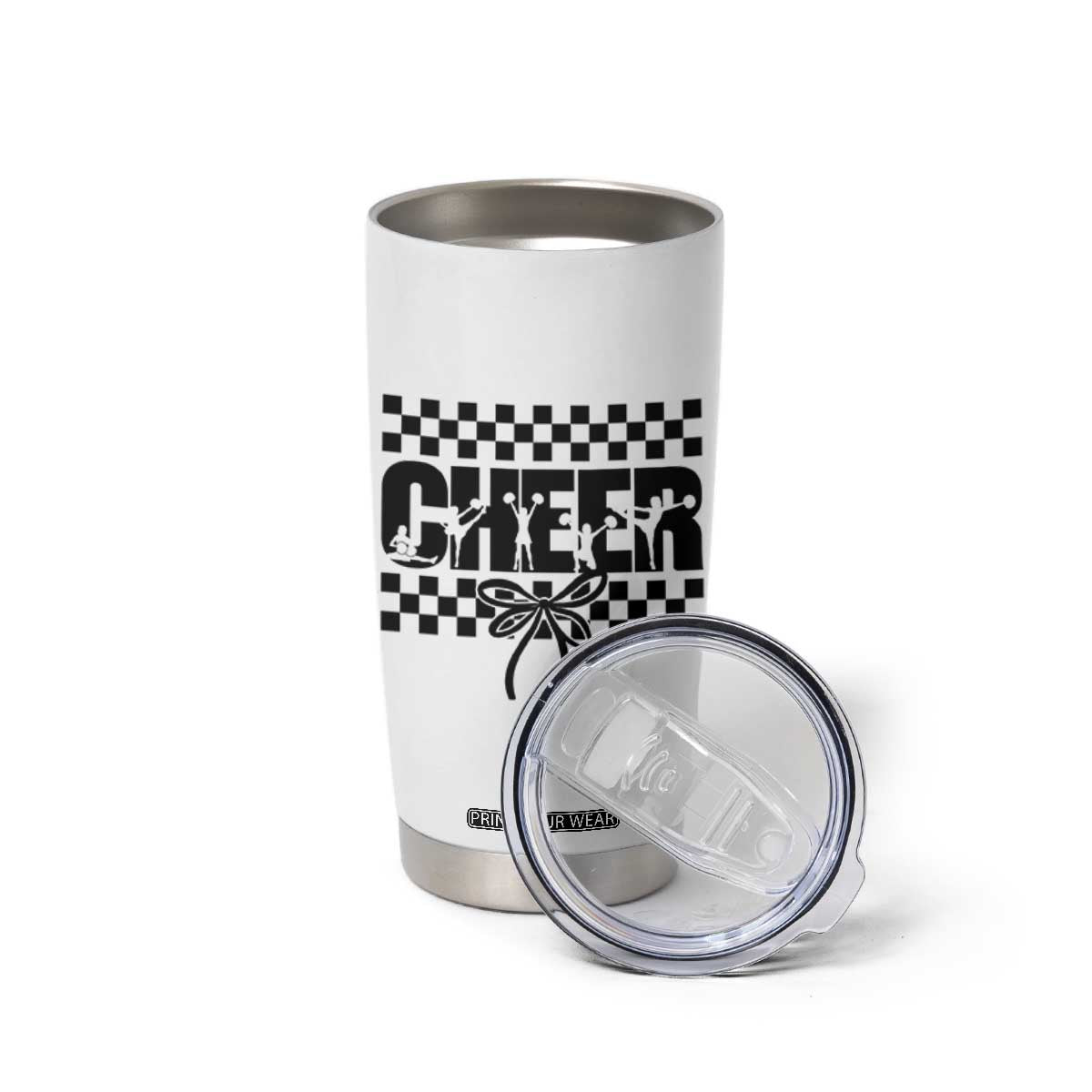 Proud Cheerleading Tumbler Cup Gift For Sports Season Supporters TS12 Print Your Wear