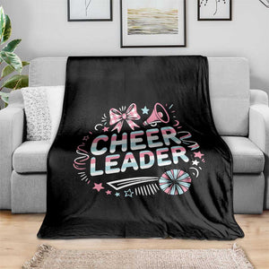 Proud Cheerleader Team Throw Blanket Gift For Women Sports Fans TS12 Print Your Wear