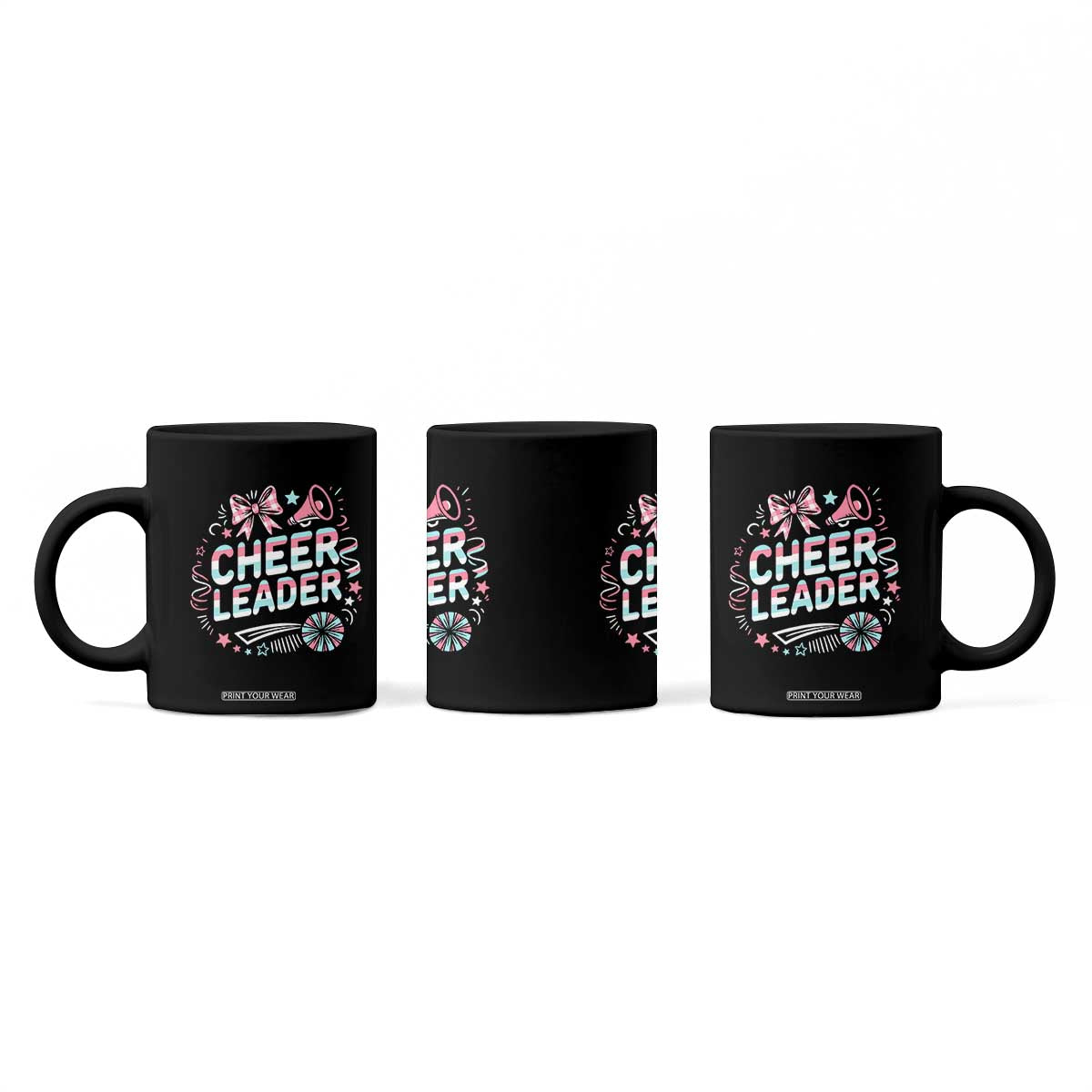 Proud Cheerleader Team Coffee Mug Gift For Women Sports Fans TS12 Print Your Wear