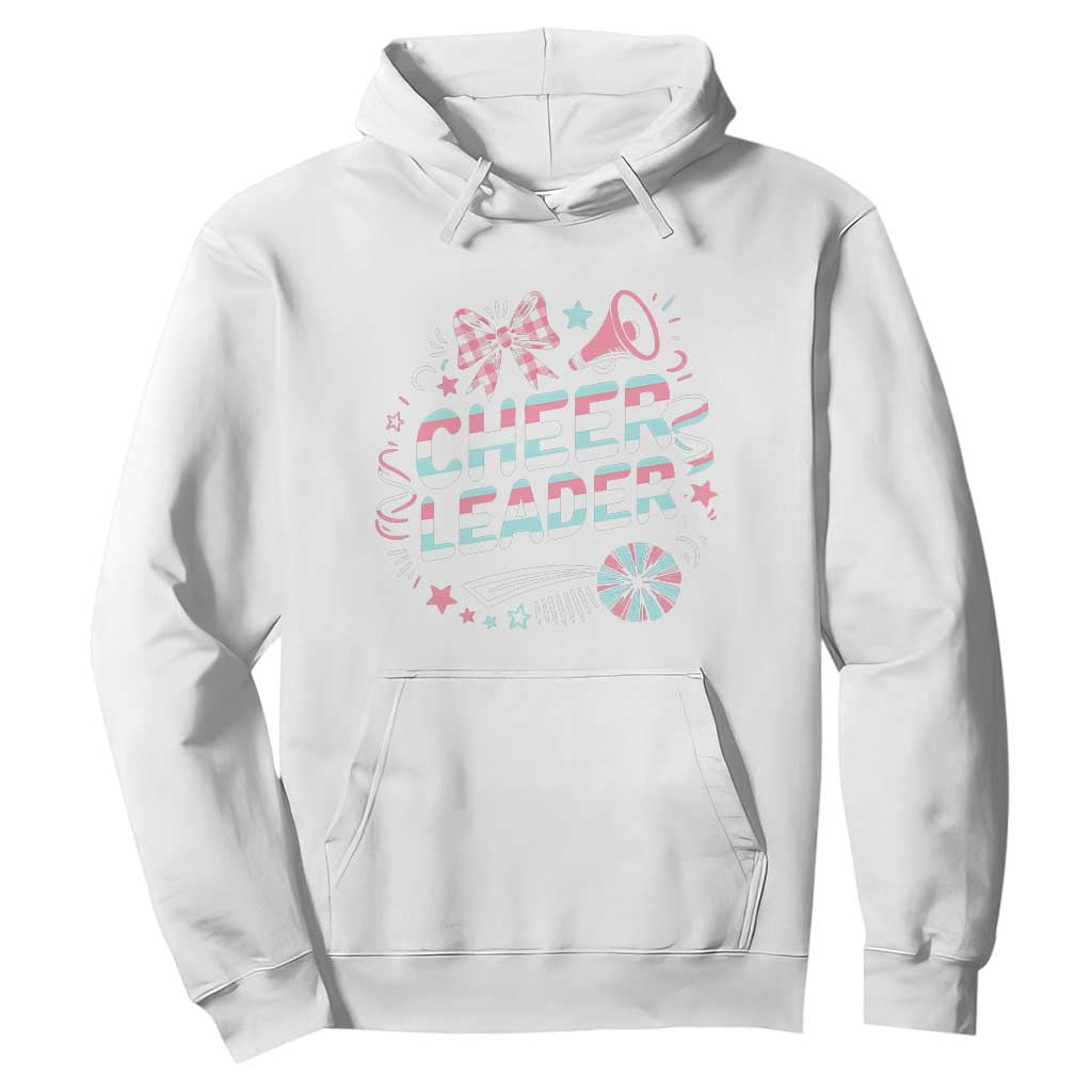 Proud Cheerleader Team Hoodie Gift For Women Sports Fans TS12 White Print Your Wear