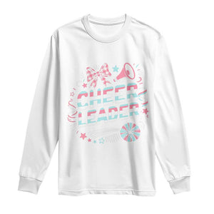 Proud Cheerleader Team Long Sleeve Shirt Gift For Women Sports Fans TS12 White Print Your Wear