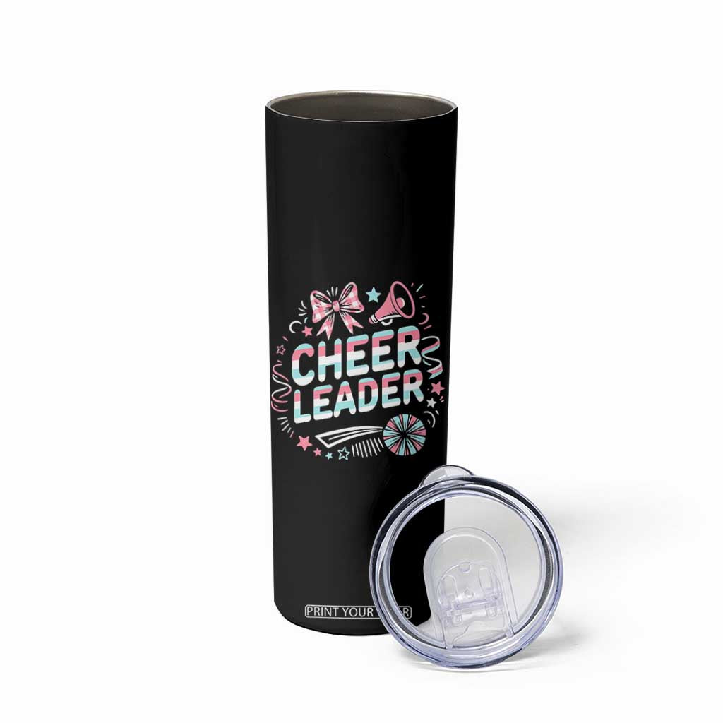 Proud Cheerleader Team Skinny Tumbler Gift For Women Sports Fans TS12 Print Your Wear