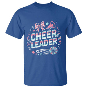 Proud Cheerleader Team T Shirt Gift For Women Sports Fans TS12 Royal Blue Print Your Wear