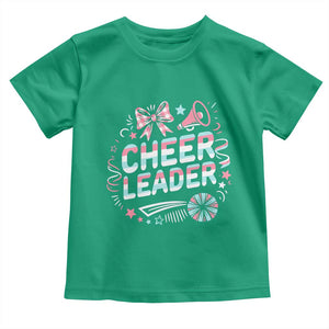 Proud Cheerleader Team Toddler T Shirt Gift For Women Sports Fans TS12 Irish Green Print Your Wear