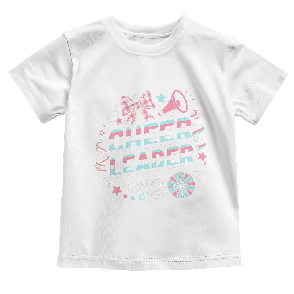 Proud Cheerleader Team Toddler T Shirt Gift For Women Sports Fans TS12 White Print Your Wear