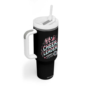 Proud Cheerleader Team Tumbler With Handle Gift For Women Sports Fans TS12 Print Your Wear