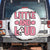 Little And Loud Quote Spare Tire Cover Cheerleader Girl Sports Gift TS12 No hole White Print Your Wear