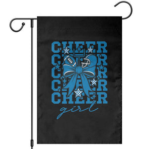 Proud Cheer Girl Garden Flag Football Team Supporter Gift TS12 Black Print Your Wear