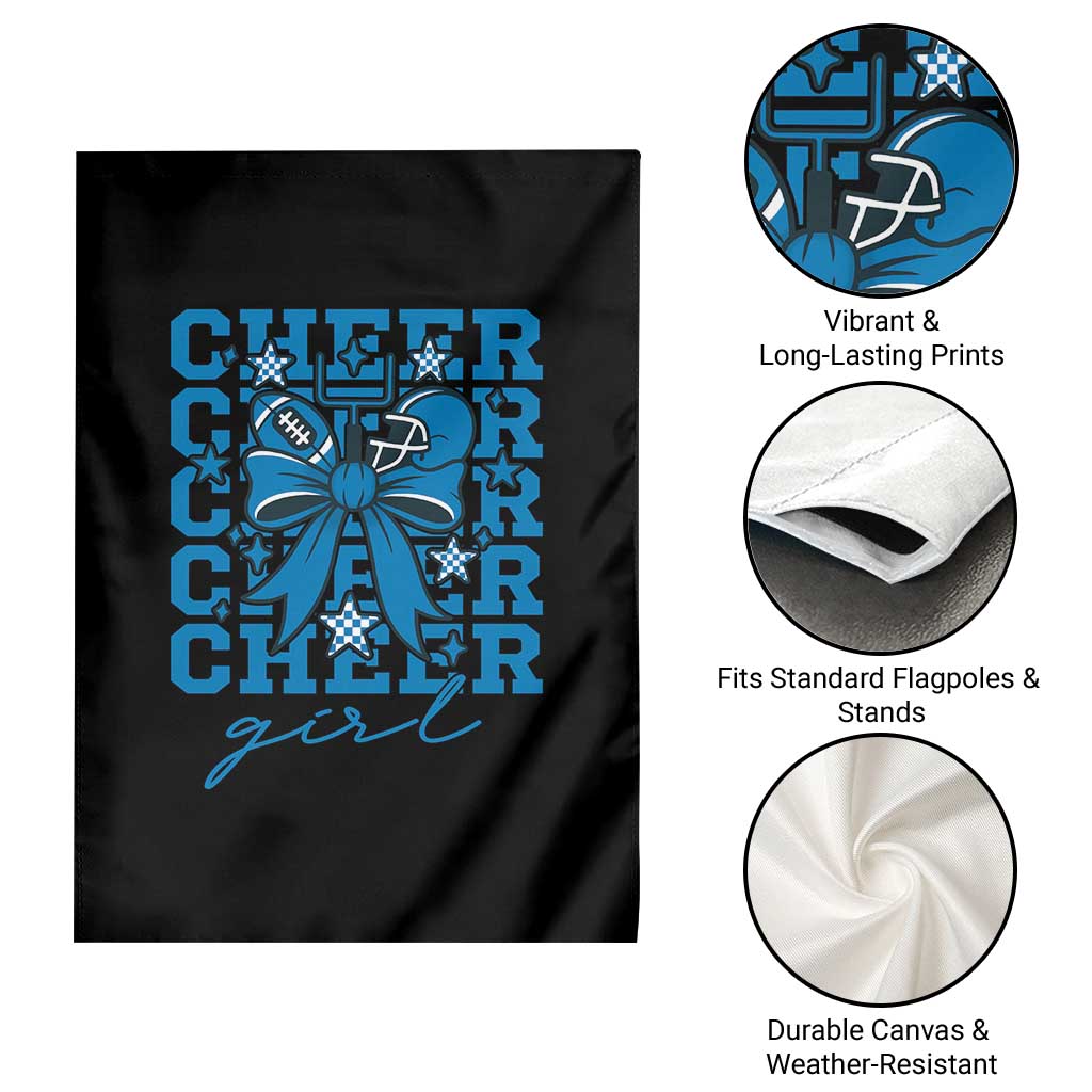 Proud Cheer Girl Garden Flag Football Team Supporter Gift TS12 Print Your Wear
