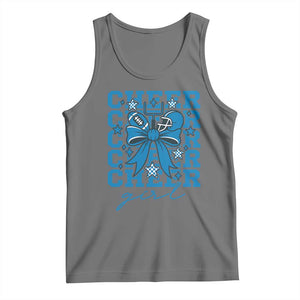 Proud Cheer Girl Tank Top Football Team Supporter Gift TS12 Black Heather Print Your Wear