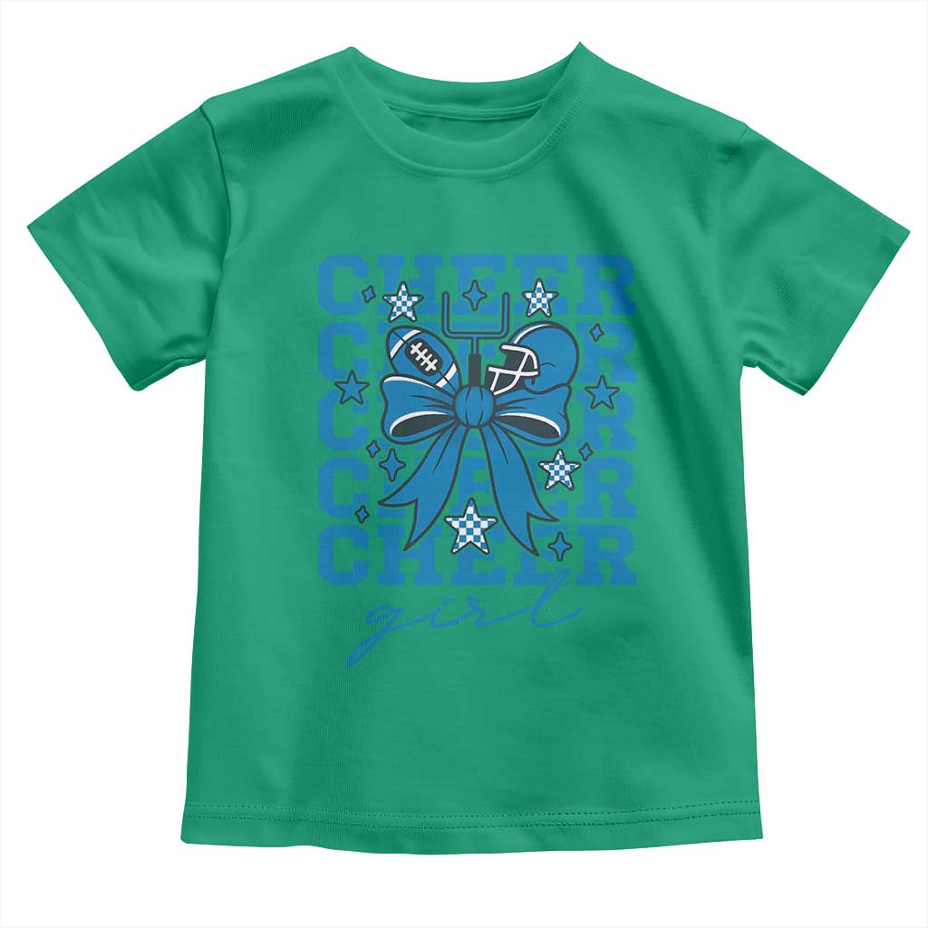 Proud Cheer Girl Toddler T Shirt Football Team Supporter Gift TS12 Irish Green Print Your Wear