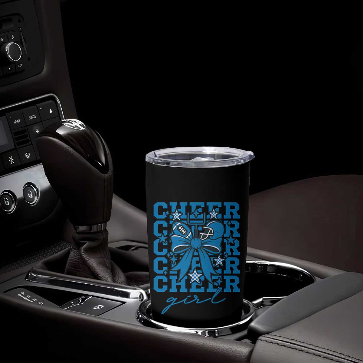 Proud Cheer Girl Tumbler Cup Football Team Supporter Gift TS12 Print Your Wear