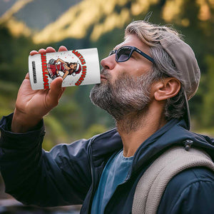Santa Favorite Cheerleader 4 in 1 Can Cooler Tumbler Funny Christmas Cheer Gift TS12 Print Your Wear