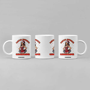 Santa Favorite Cheerleader Coffee Mug Funny Christmas Cheer Gift TS12 Print Your Wear