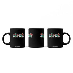 Funny Christmas Cheer Gift Coffee Mug Santa Snowman Cheerleaders TS12 Print Your Wear