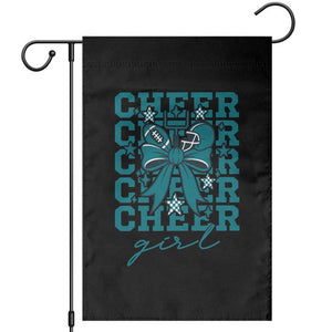 Cheer Girl Football Team Spirit Garden Flag Cheerleading Gift TS12 Black Print Your Wear