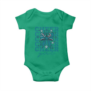 Cheer Girl Football Team Spirit Baby Onesie Cheerleading Gift TS12 Irish Green Print Your Wear
