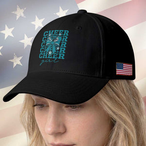 Cheer Girl Football Team Spirit Baseball Cap Cheerleading Gift TS12 Print Your Wear