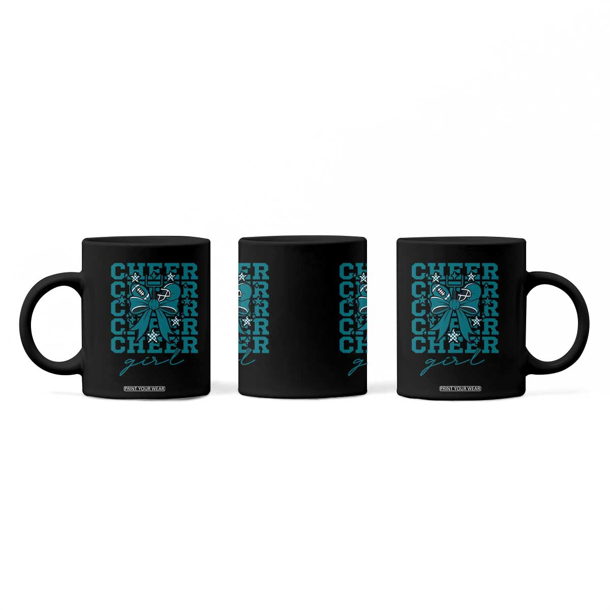 Cheer Girl Football Team Spirit Coffee Mug Cheerleading Gift TS12 Print Your Wear