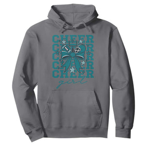 Cheer Girl Football Team Spirit Hoodie Cheerleading Gift TS12 Charcoal Print Your Wear