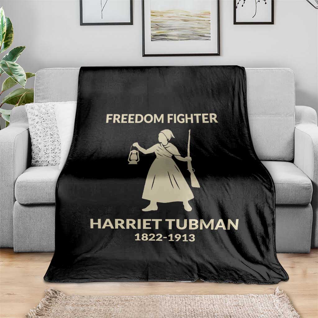 Harriet Tubman Freedom Fighter Throw Blanket History Lover Gift TS12 Print Your Wear