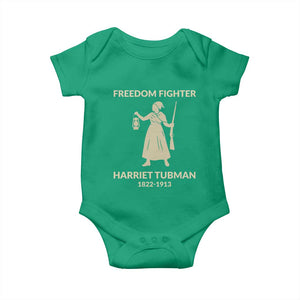 Harriet Tubman Freedom Fighter Baby Onesie History Lover Gift TS12 Irish Green Print Your Wear