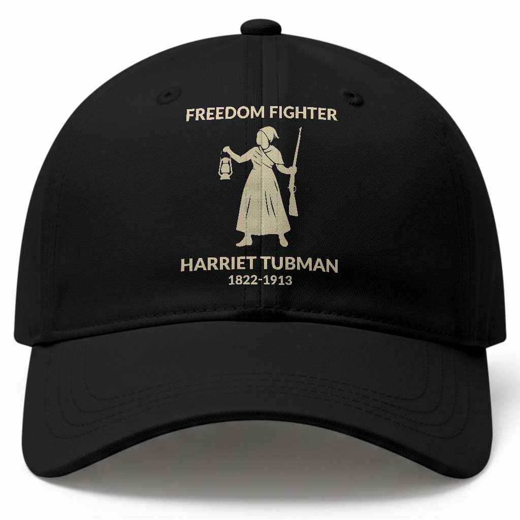 Harriet Tubman Freedom Fighter Baseball Cap History Lover Gift TS12 Print Your Wear