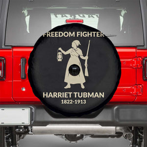 Harriet Tubman Freedom Fighter Spare Tire Cover History Lover Gift TS12 Black Print Your Wear