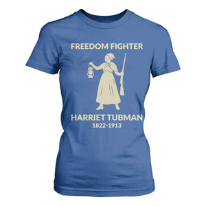 Harriet Tubman Freedom Fighter T Shirt For Women History Lover Gift TS12 Royal Blue Print Your Wear