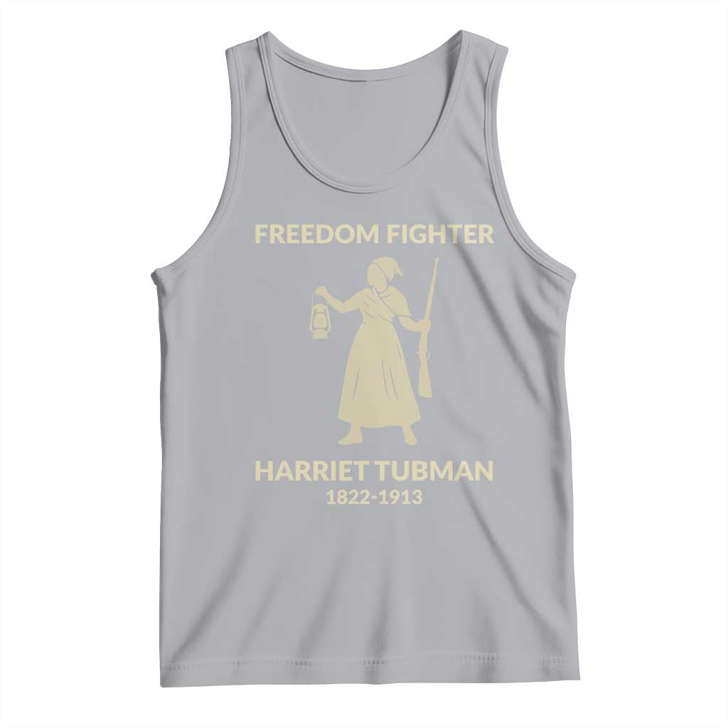 Harriet Tubman Freedom Fighter Tank Top History Lover Gift TS12 Athletic Heather Print Your Wear