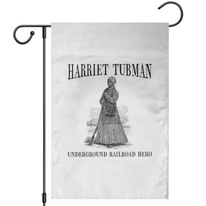 Harriet Tubman Garden Flag Underground Railroad Freedom Leader TS12 White Print Your Wear