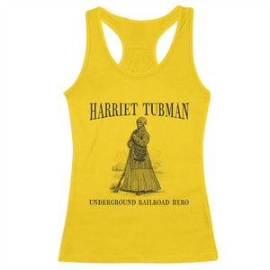 Harriet Tubman Racerback Tank Top Underground Railroad Freedom Leader TS12 Daisy Print Your Wear