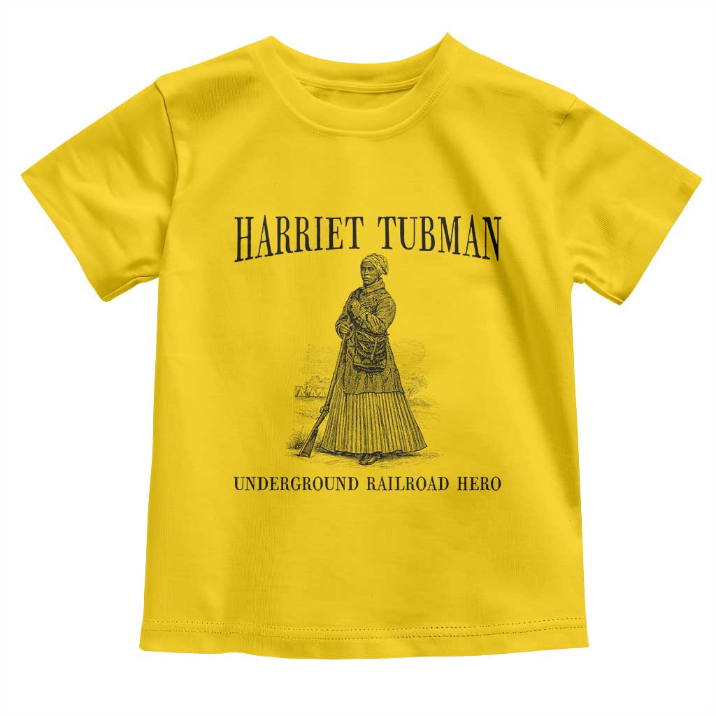 Harriet Tubman Toddler T Shirt Underground Railroad Freedom Leader TS12 Daisy Print Your Wear