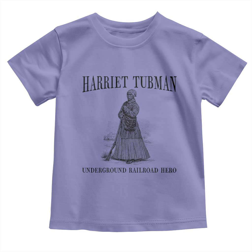 Harriet Tubman Toddler T Shirt Underground Railroad Freedom Leader TS12 Violet Print Your Wear