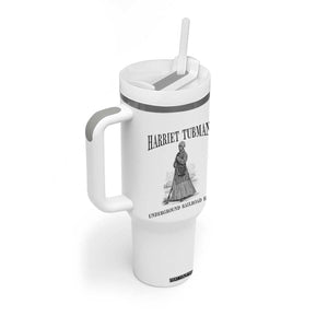 Harriet Tubman Tumbler With Handle Underground Railroad Freedom Leader TS12 Print Your Wear
