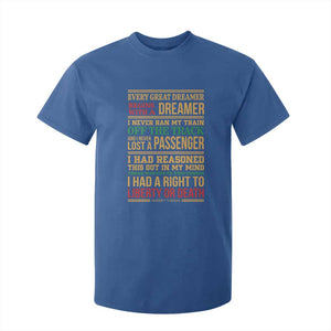 Harriet Tubman Powerful Quote T Shirt For Kid Strong Black Women Pride TS12 Royal Blue Print Your Wear