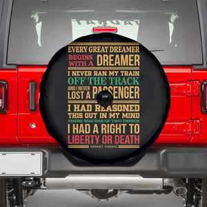 Harriet Tubman Powerful Quote Spare Tire Cover Strong Black Women Pride TS12 Black Print Your Wear