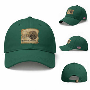 Harriet Tubman Quote Baseball Cap Liberty Or Death Empowerment Gift TS12 Baseball Cap Universal Fit Irish Green Print Your Wear