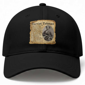 Vintage Harriet Tubman Poster Baseball Cap Female Empowerment History Gift TS12 Print Your Wear