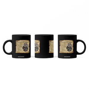 Vintage Harriet Tubman Poster Coffee Mug Female Empowerment History Gift TS12 Print Your Wear