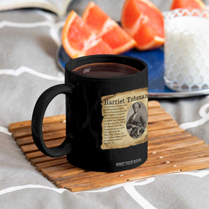 Vintage Harriet Tubman Poster Coffee Mug Female Empowerment History Gift TS12 Print Your Wear