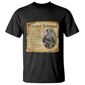 Vintage Harriet Tubman Poster T Shirt Female Empowerment History Gift TS12 Black Print Your Wear