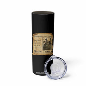 Harriet Tubman Quote Skinny Tumbler I Freed A Thousand People Vintage Poster TS12 Print Your Wear